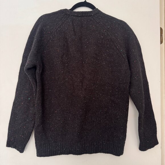 Carhartt WIP Pullover Anglistic Sweater - Speckled Black M - Excellent condition - Picture 2 of 5